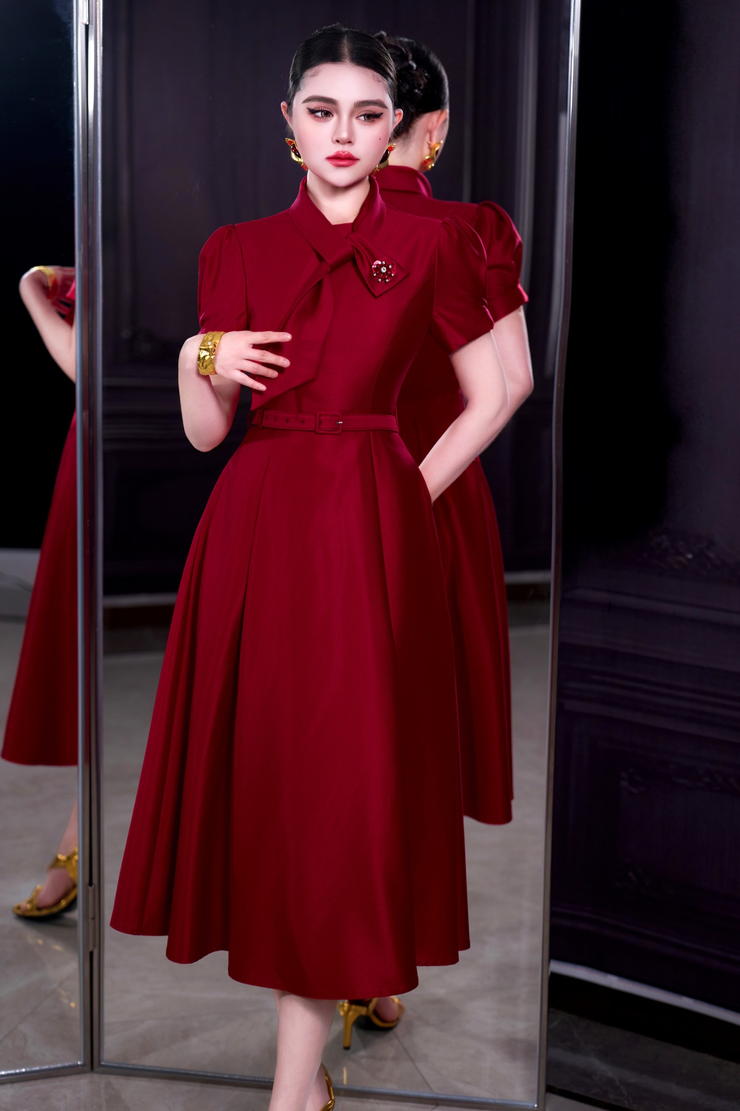 ZJYT Red Women's Dress Trend 2 - đánh giá và giá Women'S Red Formal Wear