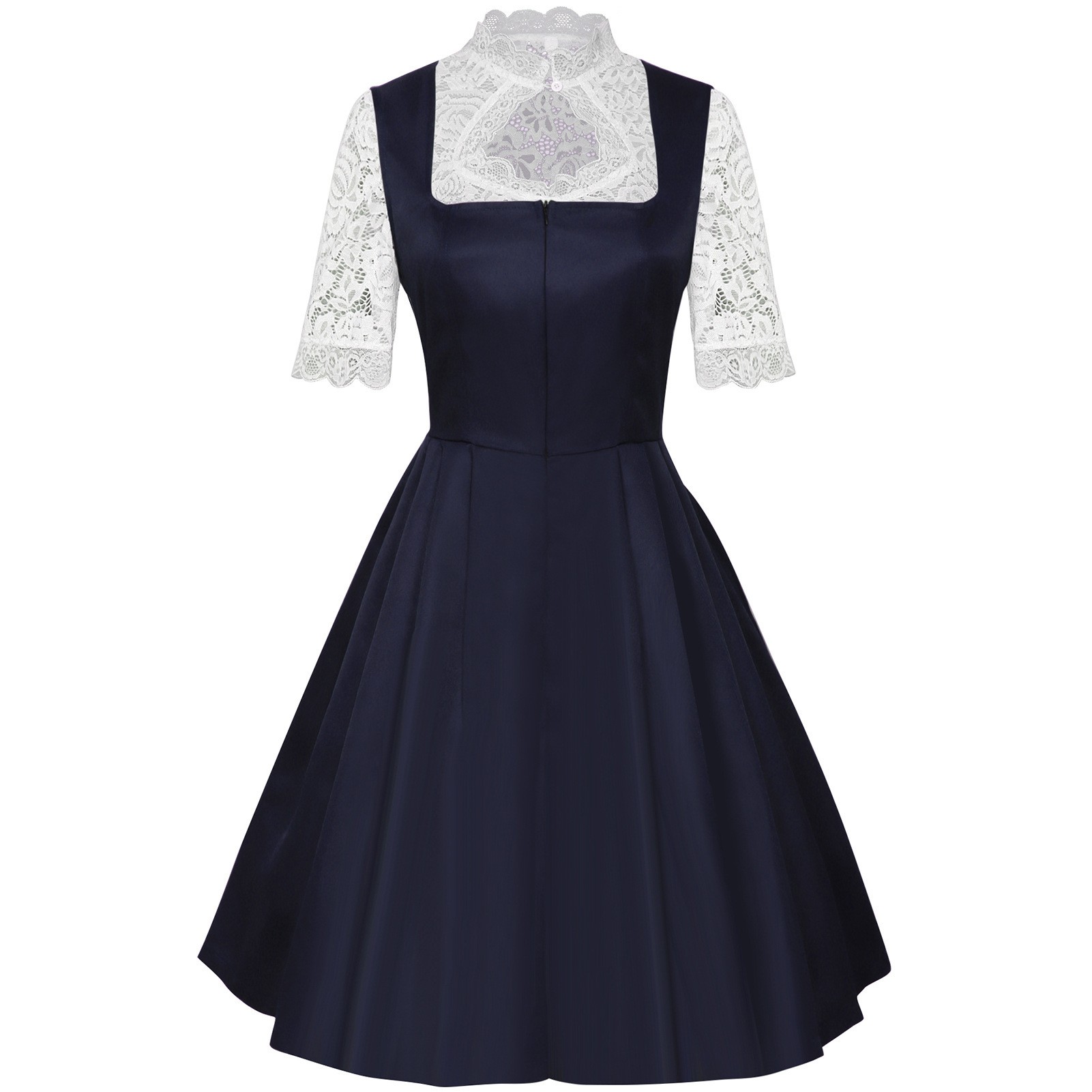 Pleats Set Print Elegant with  - đánh giá và giá Lace Dress