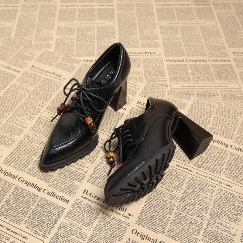 Retro Strappy Deep Mouth Singl - đánh giá và giá Pump Heel Block