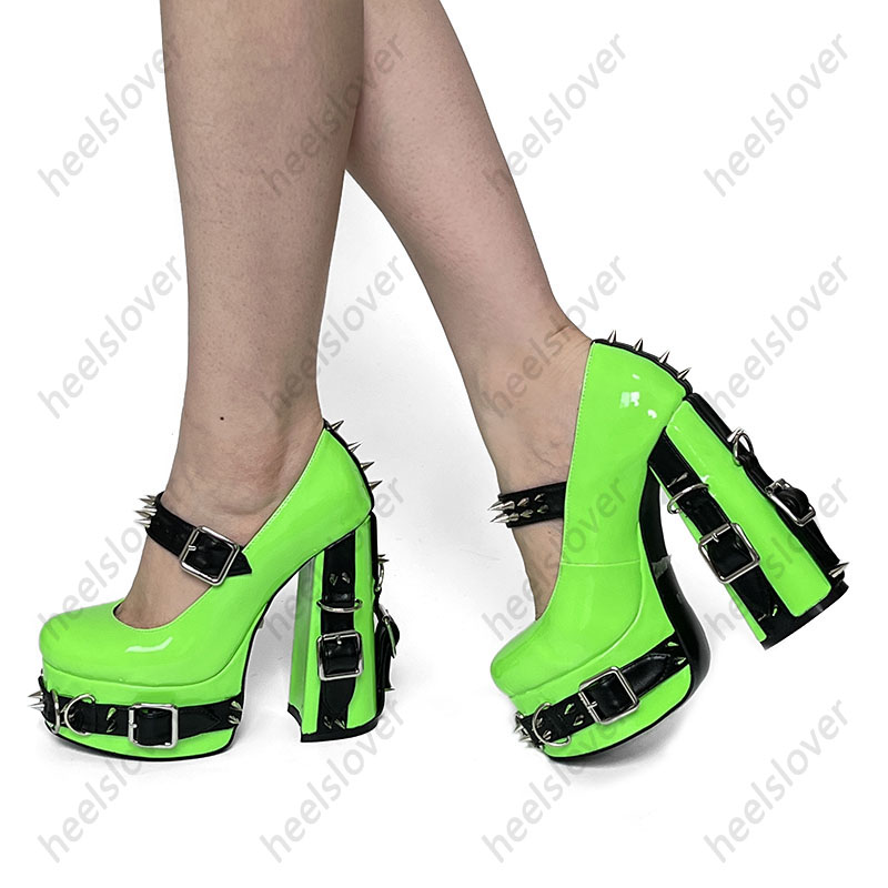 Ahhlsion Women Spring Pump Pat - đánh giá và giá Pump Heel Block