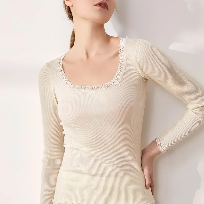 Autumn and Winter Mulberry Sil - đánh giá và giá Silk Blouse