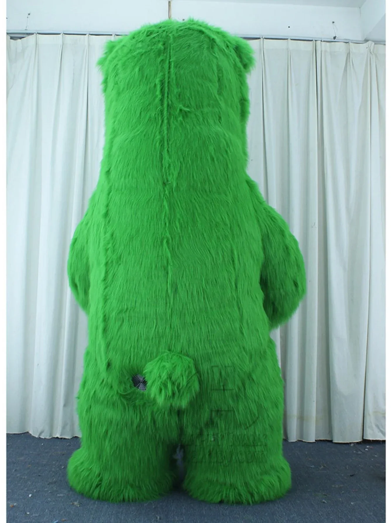 Furry Green Bear Inflatable Ma - đánh giá và giá Wedding Dress