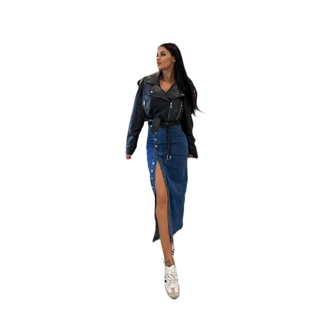 Street Wear Women Vintage Deni - đánh giá và giá Formal Skirt