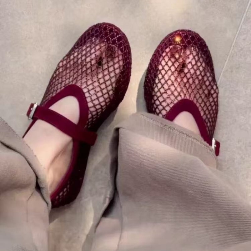 Hollow Rhinestone Baotou Sanda - đánh giá và giá Womens Heels